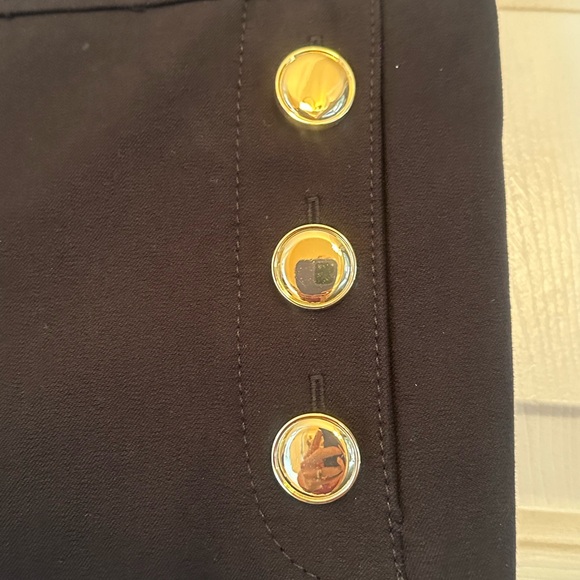 Derek Lam 10 Crosby Robertson Crop Flare Pants Black Size 10 NWT $395 - Picture 7 of 13